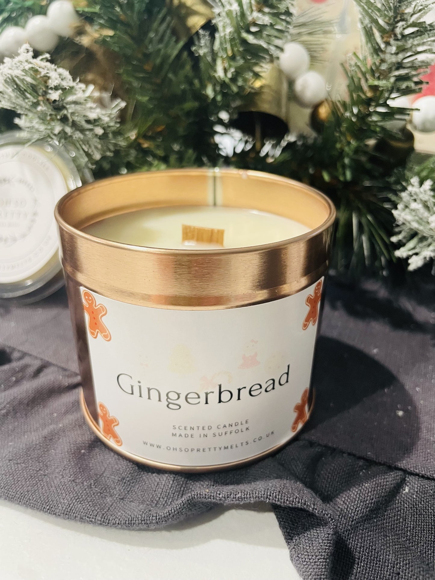 Gingerbread Candle