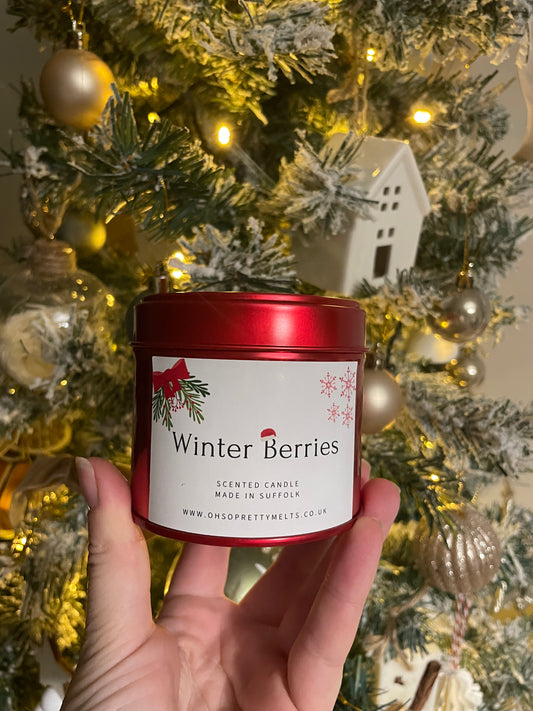 Winter Berries Candle
